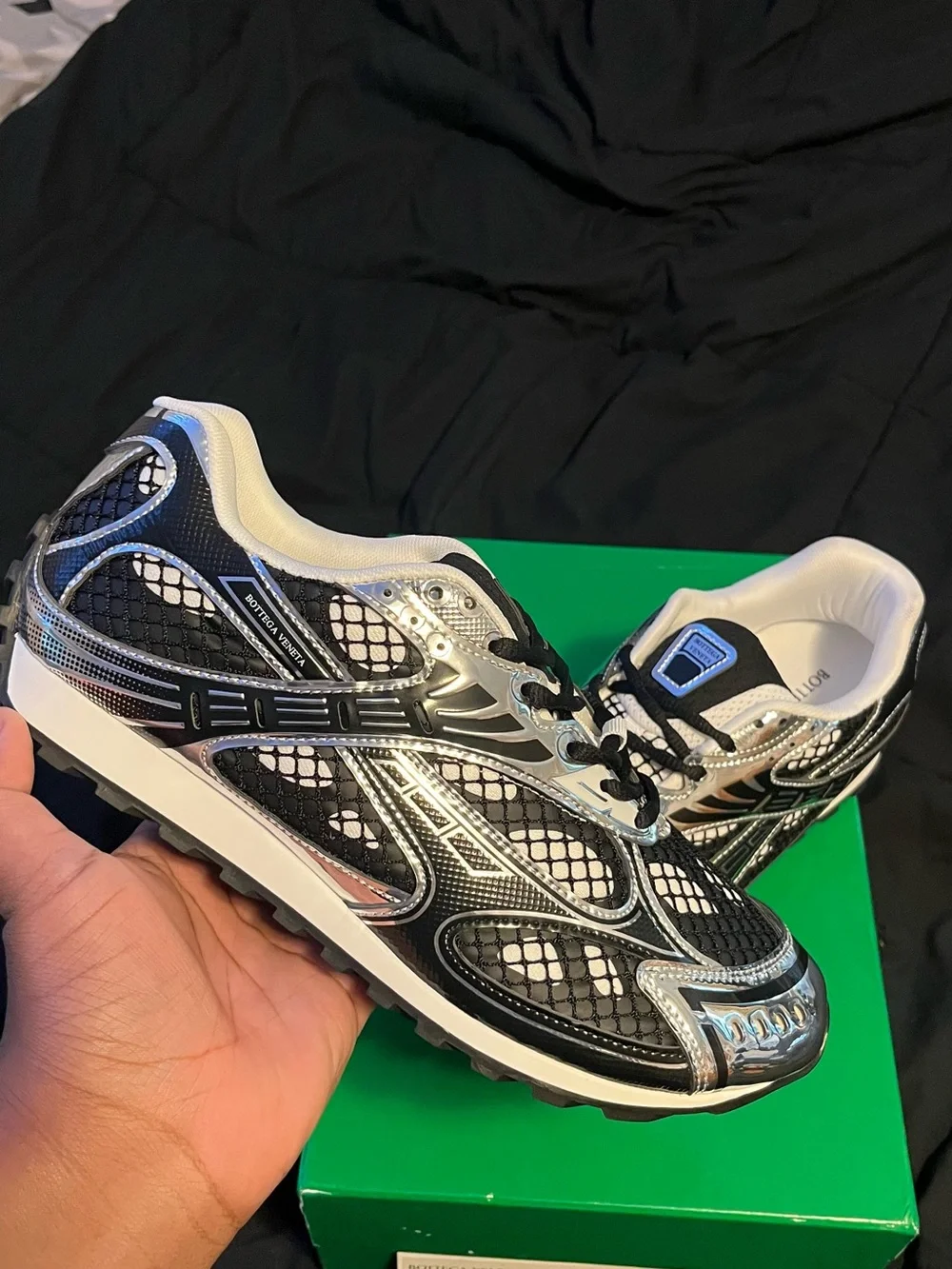 Bottega Veneta Athletic shoes Black and White colorway Size 11
